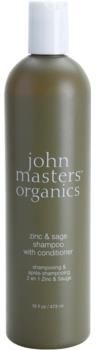 john masters organics cynk i szałwia szampon leczniczy z odżywką