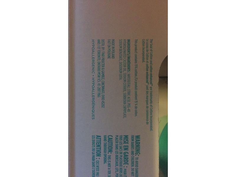 pampers aqua pure wipes ingredients