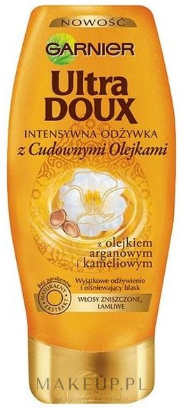 garnier ultra doux szampon odżywczy z cudownymi olejkami