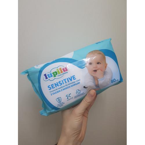 lidl chusteczki pampers sensitive