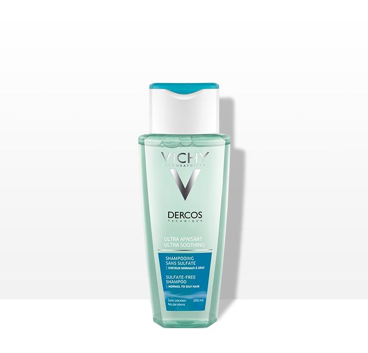 vichy dercos szampon ultrakojący dla reaktywnej skóry głowy 390 ml