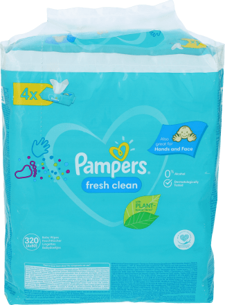 pampers chusteczki fresh clean a natural clean