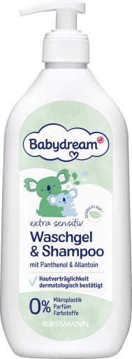 babydream żel do mycia i szampon sroka o