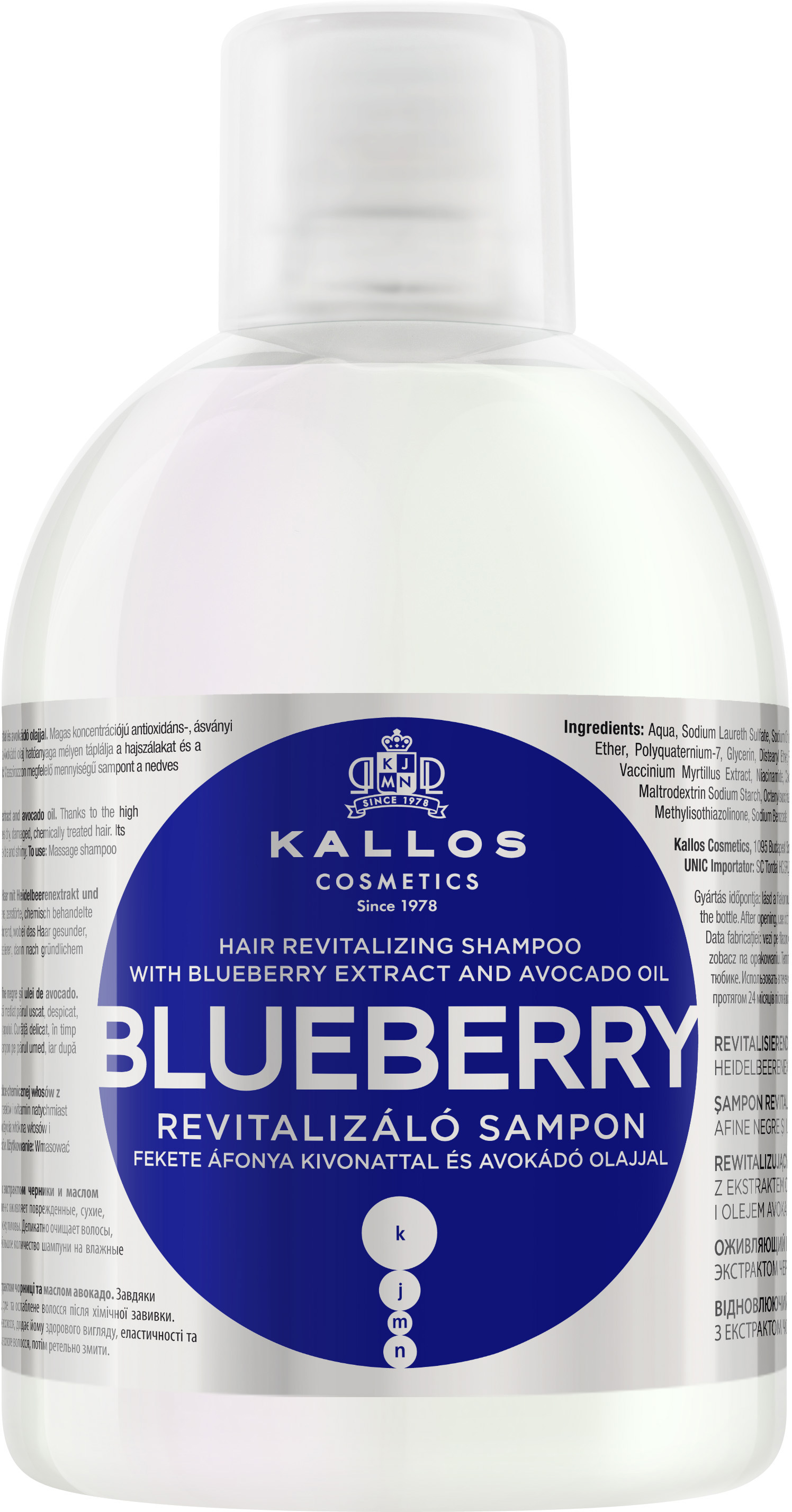 szampon blueberry kallos