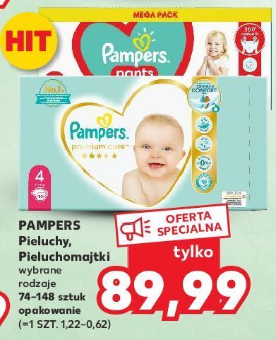 pieluchy pampers sensitive kaufland