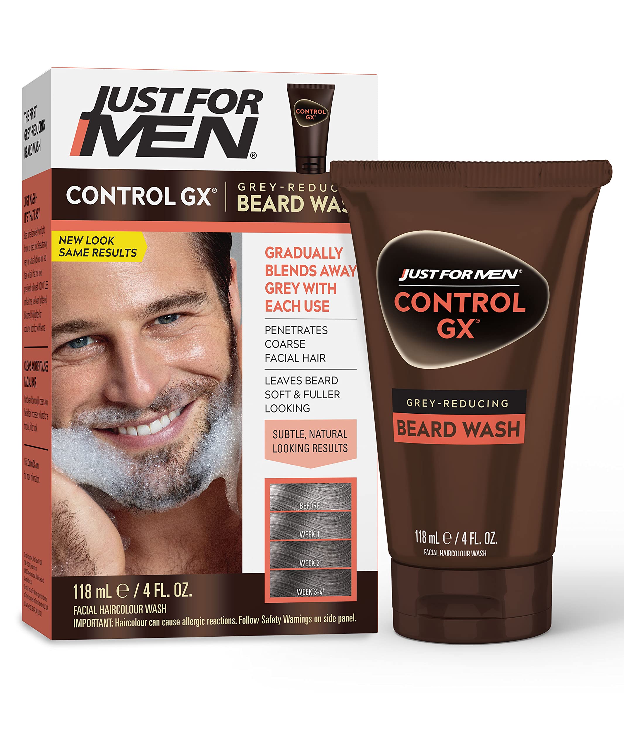 just for men control gx grey reducing szampon opinie