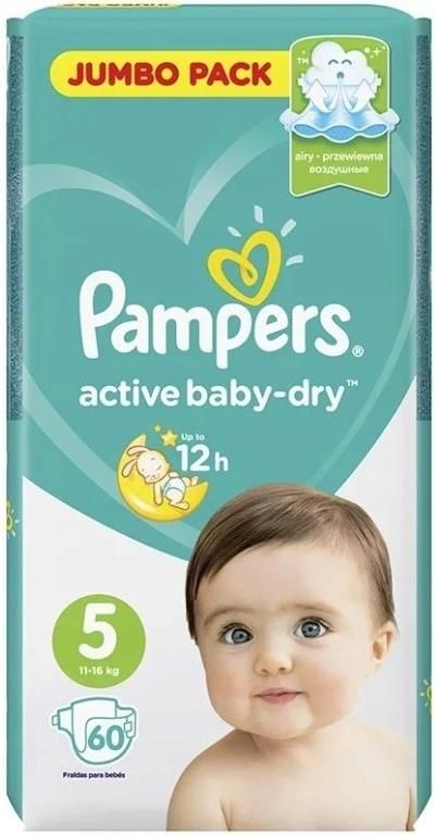 pampers 5 60 szt