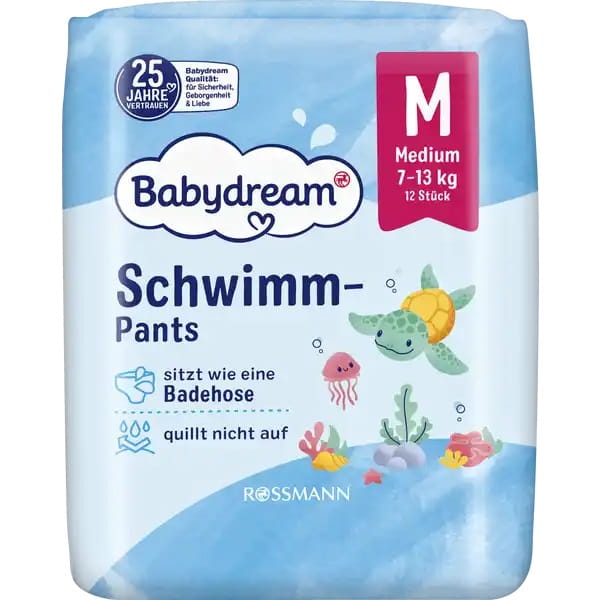 rossmann pieluchy do pływania pampers