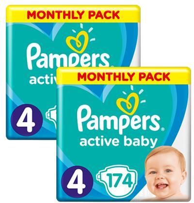 pampers active baby 4 9-14 kg ceneo