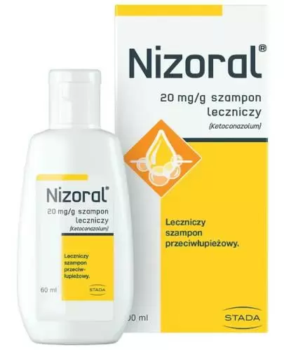 nizoral 20 mg g szampon leczniczy 60 ml