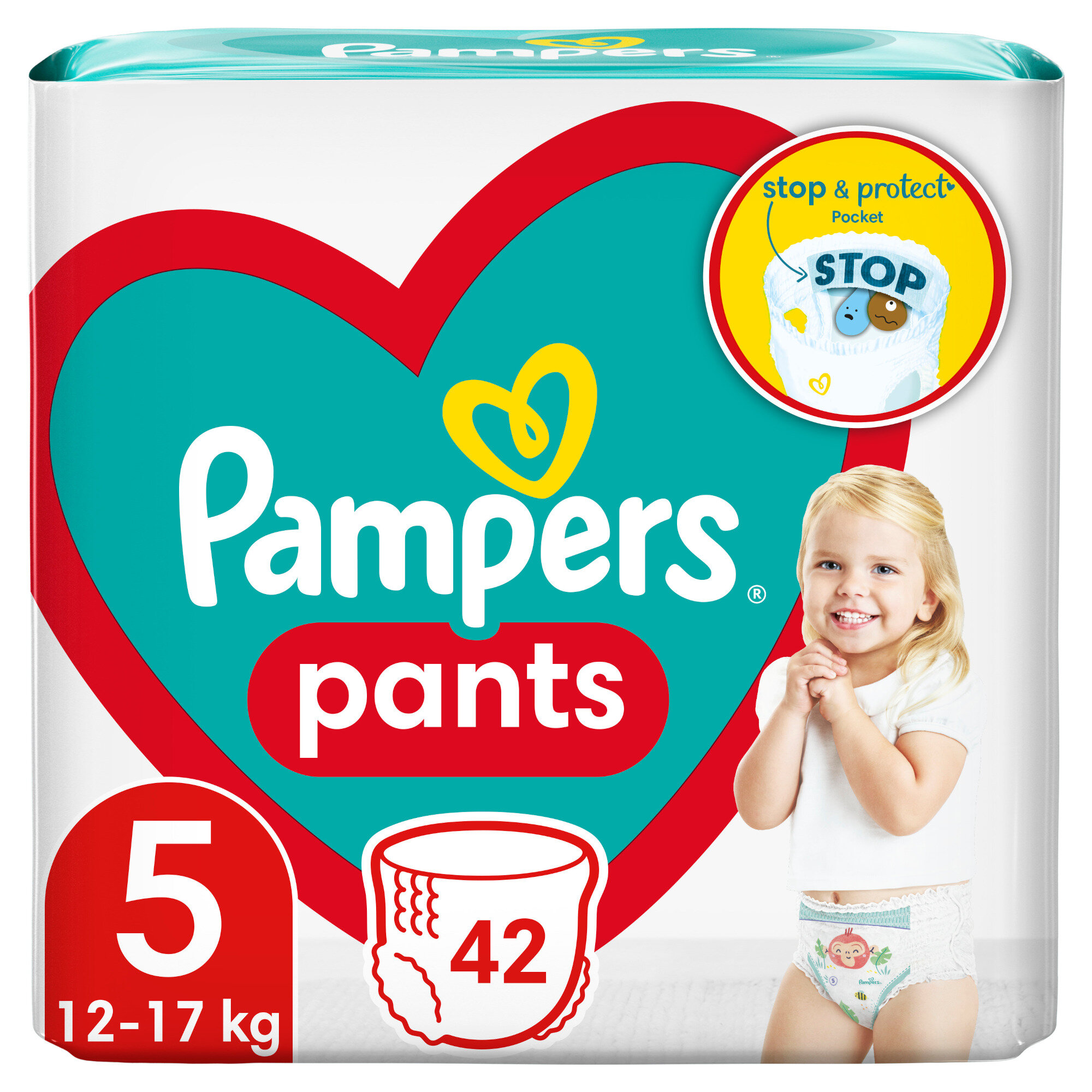 pampers 42 sztuki rozmiar 1