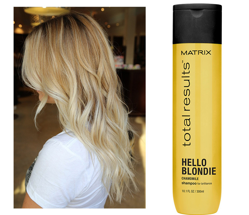 matrix hello blondie szampon z ekstraktem z rumianku 300ml