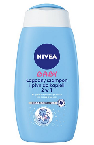 nivea łagodny szampon i płyn