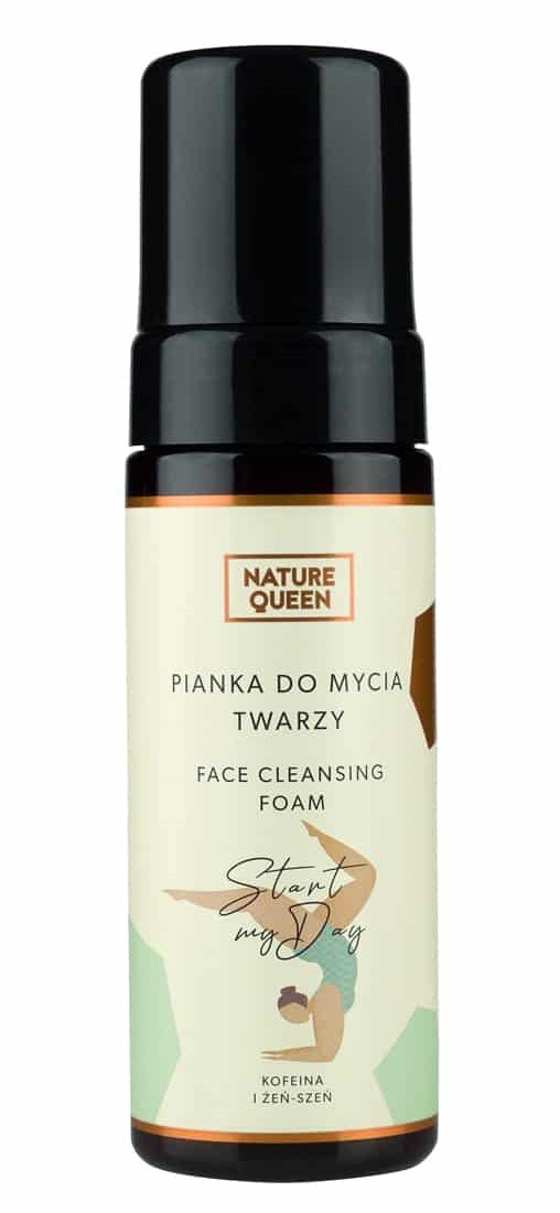 nature queen pianka myjąca do twarzy 175ml pianka do twarzy