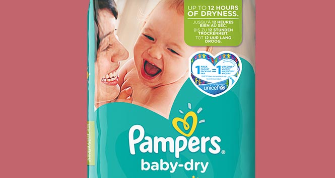 pampers unicef