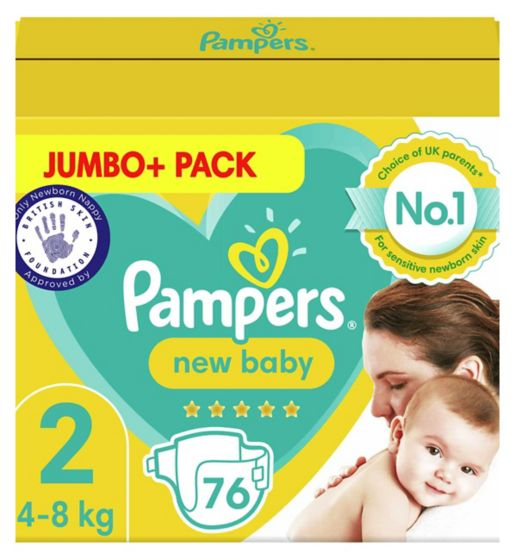 pampers new baby dry 76 2