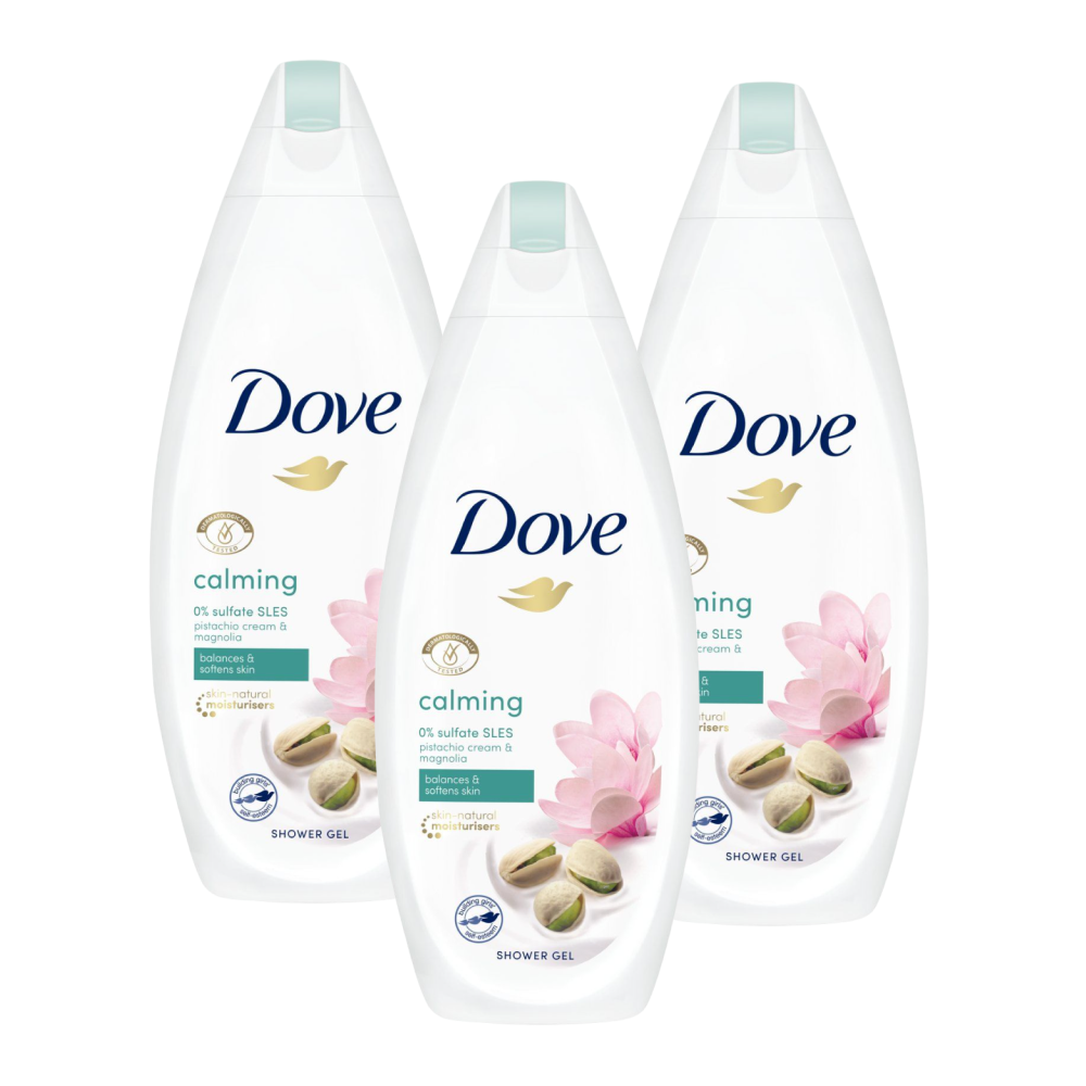 dove zestaw purely pampering balsam i żel pod pr