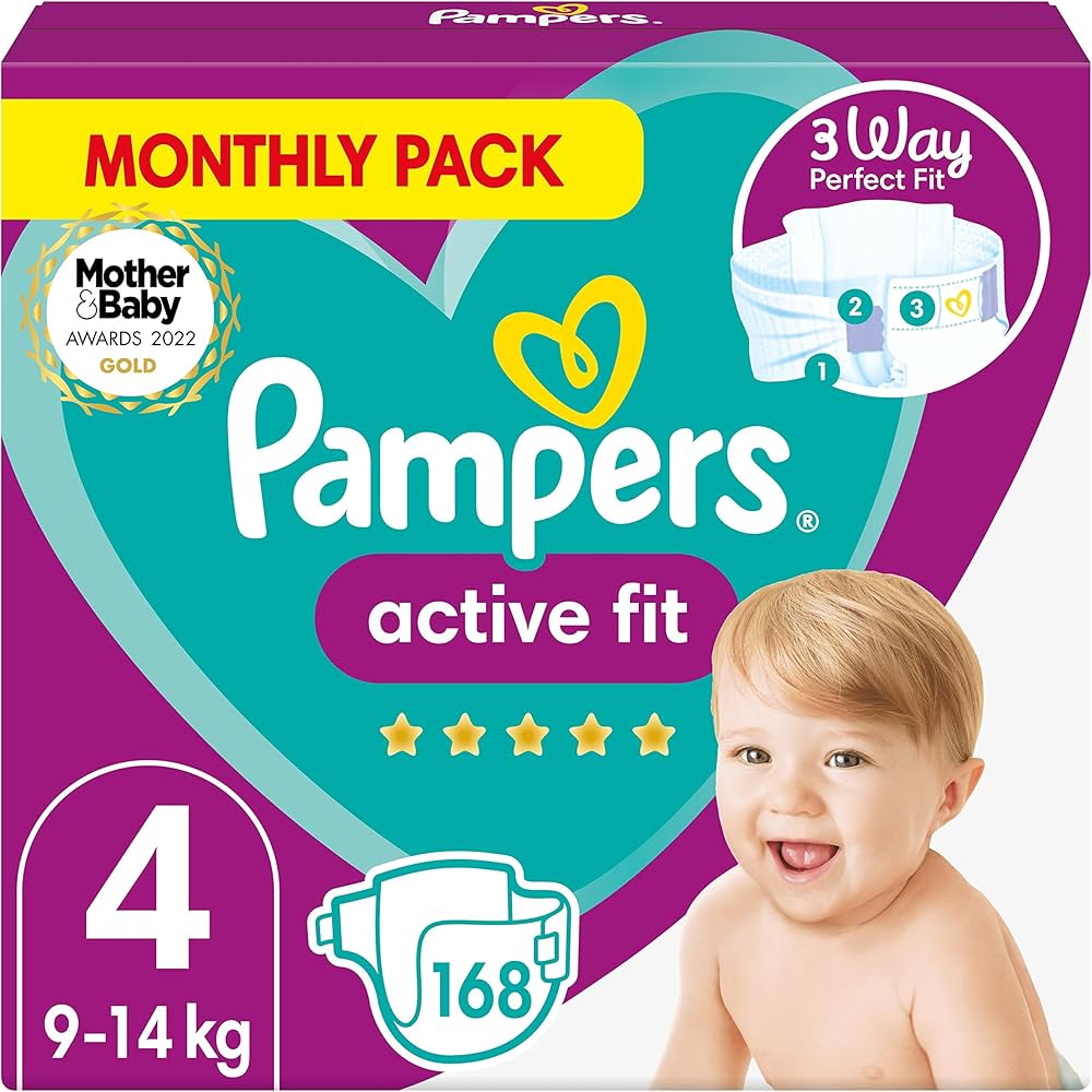 pampers active baby amazon 4