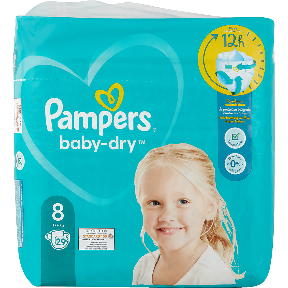 pampers baby dry 8