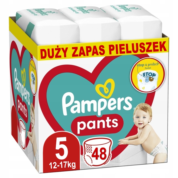 pampers pants 5 48szt cena