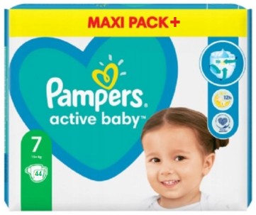 pampers active baby-dry 4 maxi 49 sztuk