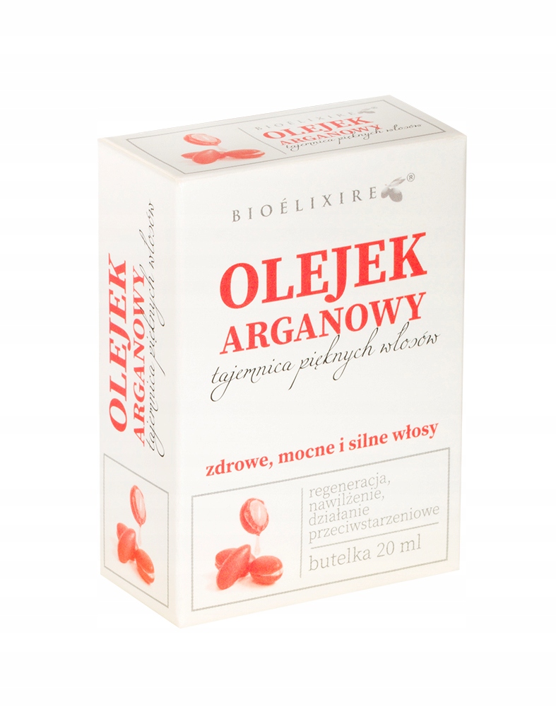 olejek silikonowy do włosów argan oil bioelixire allegro