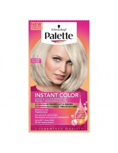 palette instant color szampon koloryzujący mroźny blond