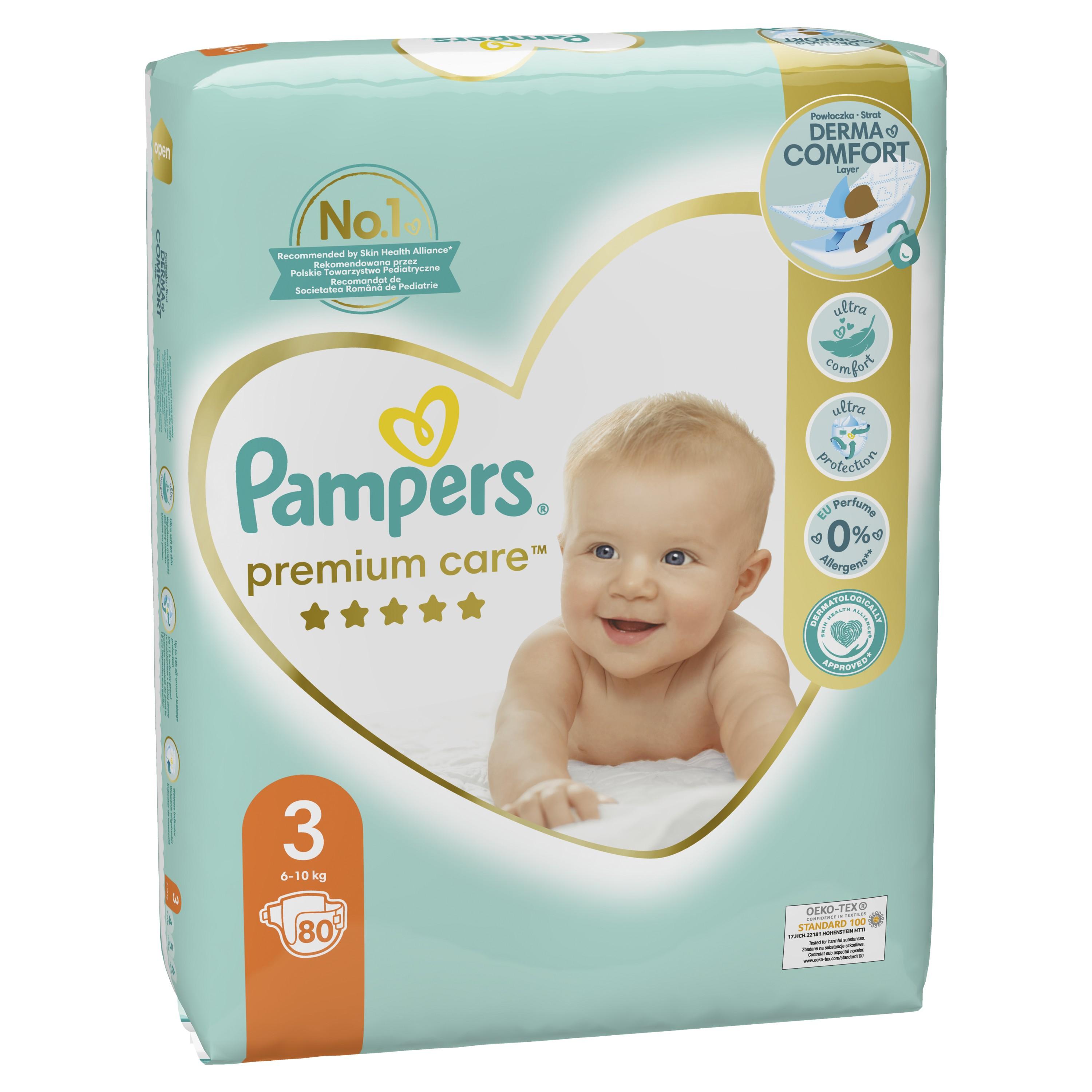 pampers premium care 3 waga