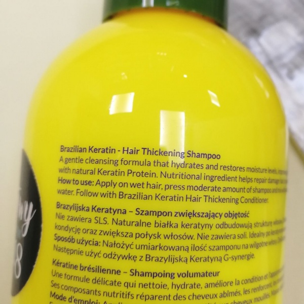 g synergie brazilian keratin szampon