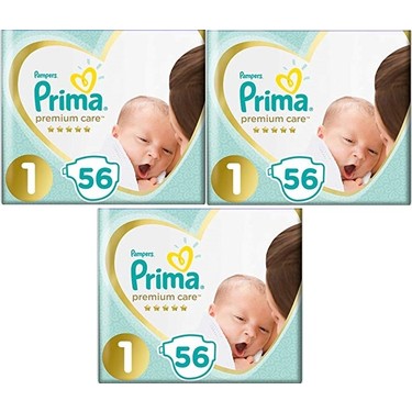 pampers premium care 1 168sztuk