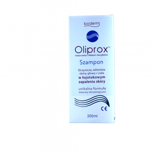 oliprox szampon oczyszczający w łojotokowym zapaleniu skóry 100ml