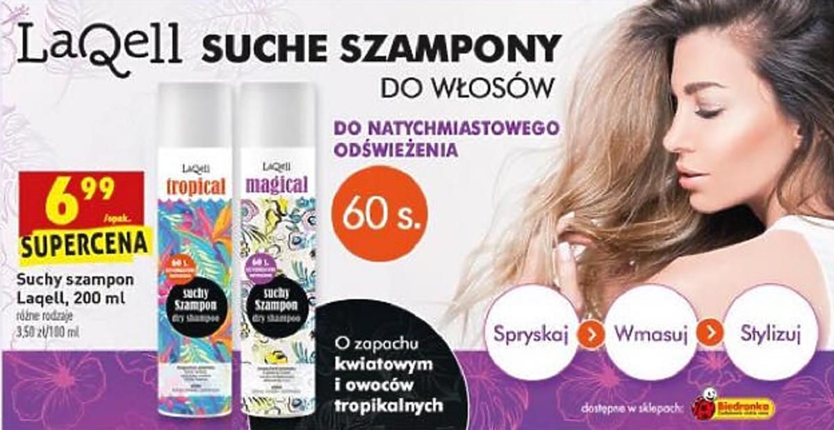 suchy szampon laqell 200 ml