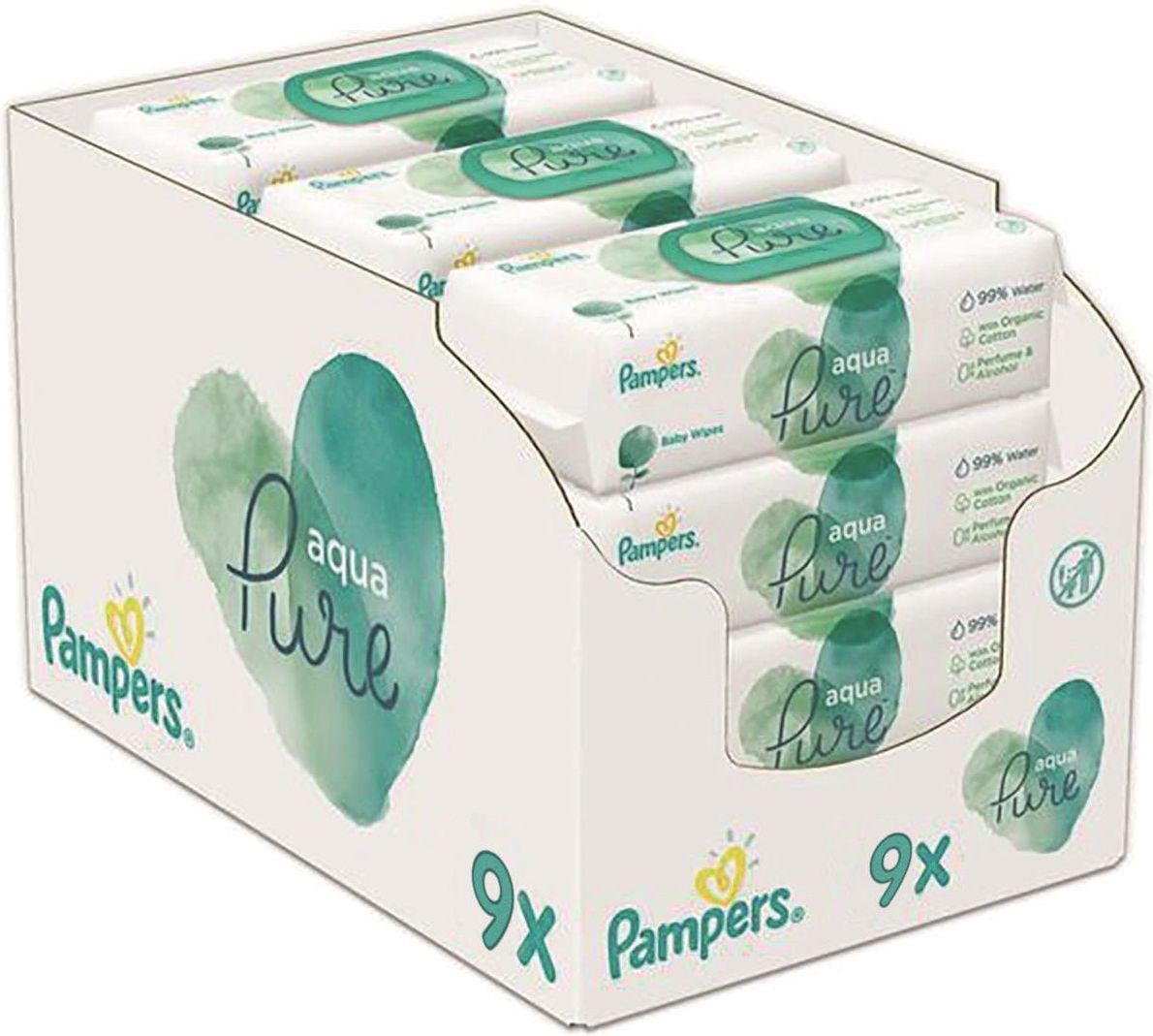 pampers aqua pure chusteczki opinie