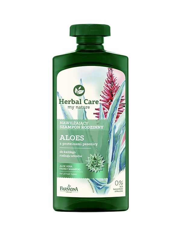farmona herbal care szampon aloes