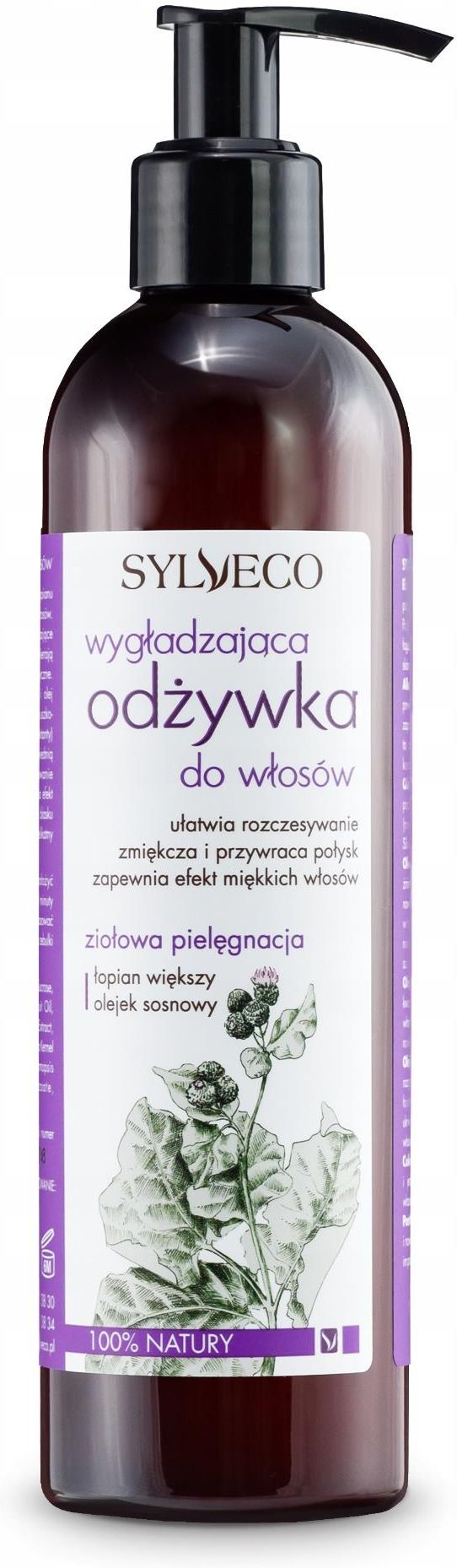 ylveco ziołowa odżywka wygładzająca do włosów 300