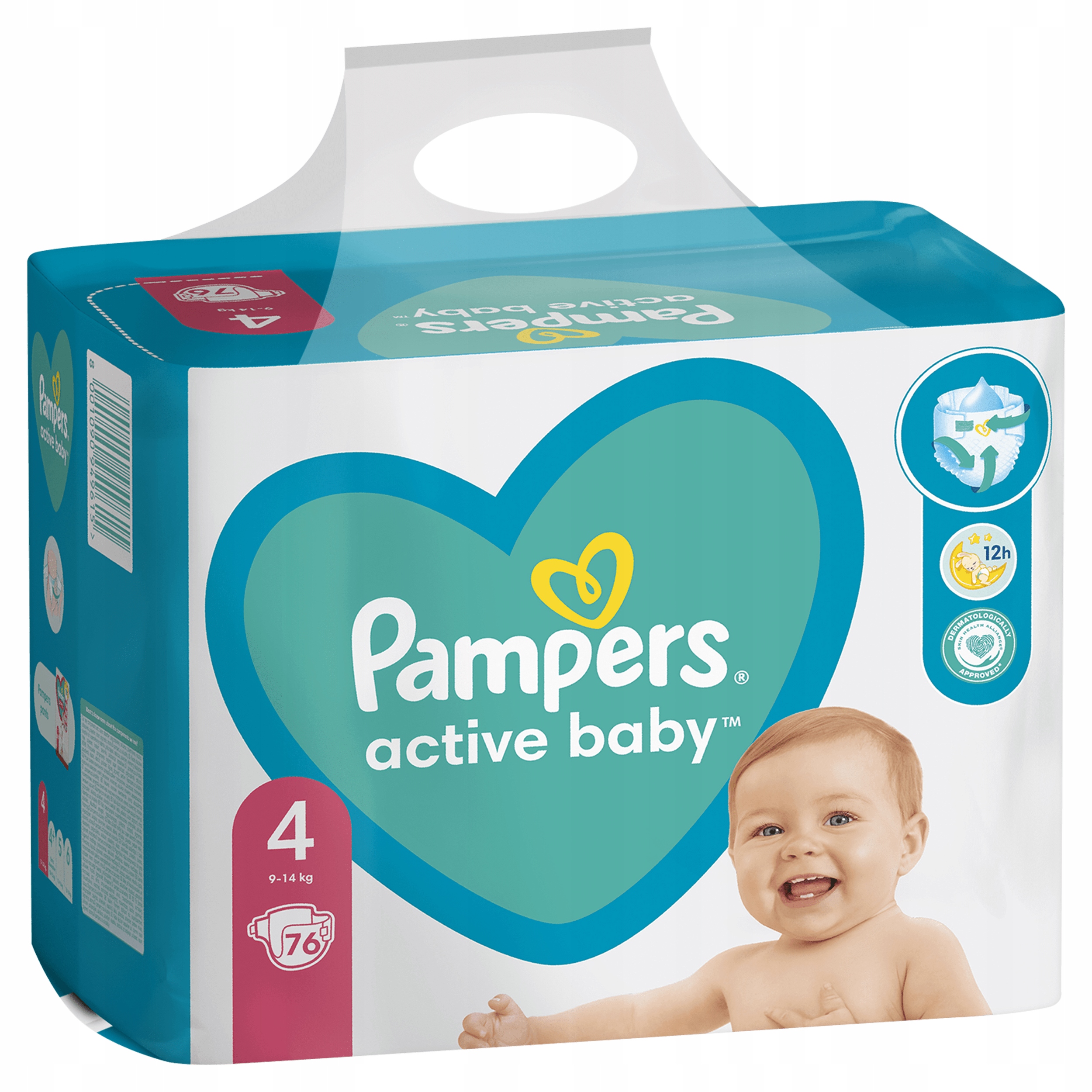 pampers active baby 4 maxi 76