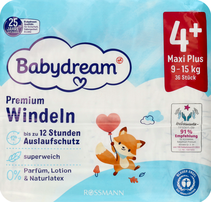 babydream pieluchy rossman