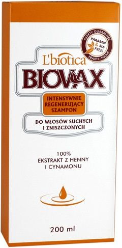 biovax szampon do włosów suchych