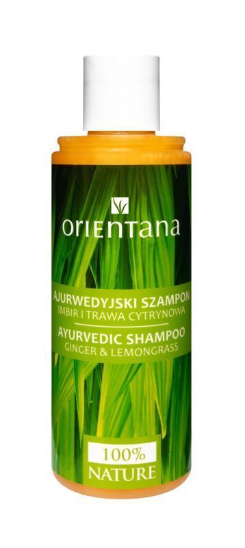 orientana ajurwedyjski szampon imbir i trawa cytrynowa