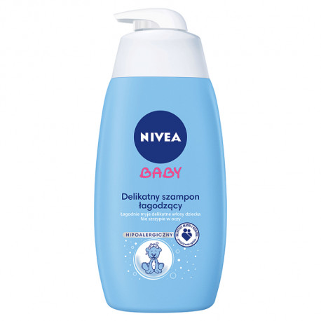 delikatny szampon łagodzący nivea