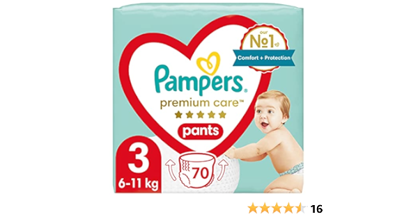 pieluchomajtki pampers 10kg