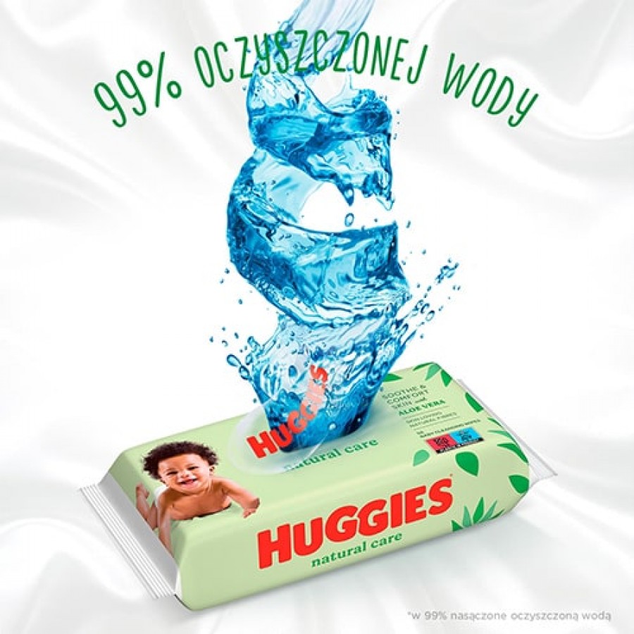 chusteczki huggies natural care