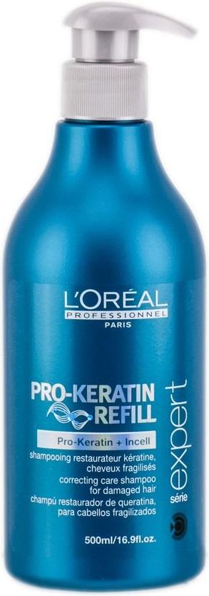 loreal pro-keratin refill odbudowujący szampon do włosów opinie