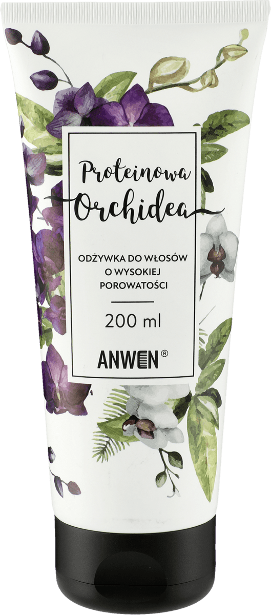 anwen odżywka do włosów o wysokiej porowatości proteinowa orchidea