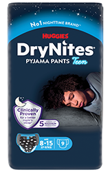 huggies teenager