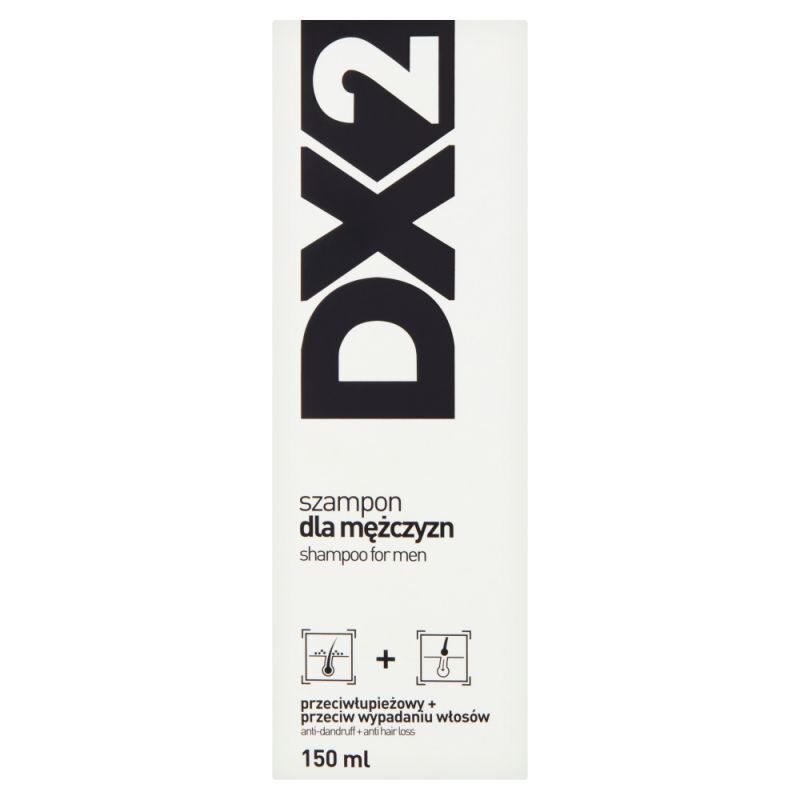 dx2 szampon przeciwłupieżowy i przeciw wypadaniu włosów dla mężczyzn 150ml