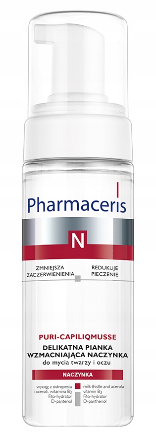 pharmaceris pianka oczyszczająca do twarzy