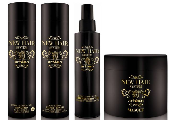 new hair system odżywczy szampon do włosów 250 ml artego