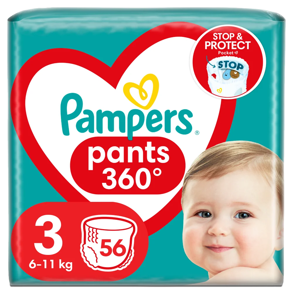 pampers pans 3 56 szt