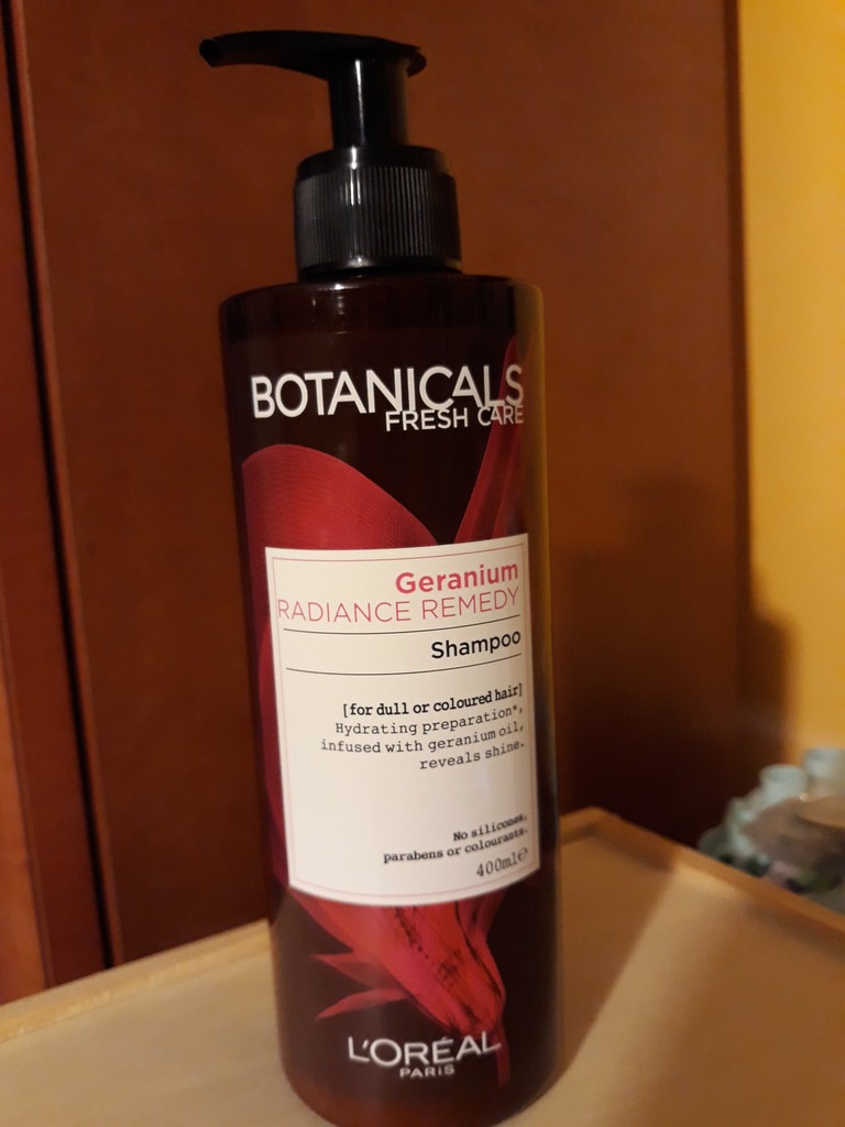 botanicals fresh care geranium szampon 400 ml